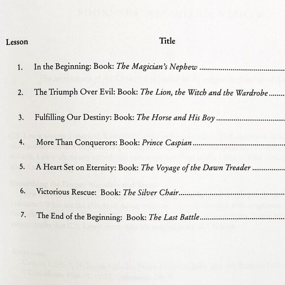 The Eternal Truths Of Narnia By Julie Kloster - Bible Studies/Leader's Guide - Picture 5 of 9